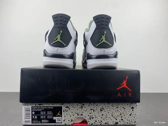1st Kicks Seafoam 4 AQ9129-103 Air Jordan WMNS 0515